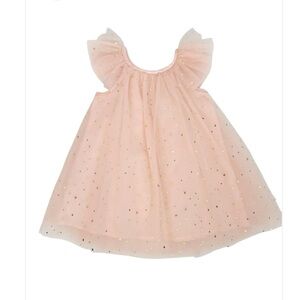 Rosa Samantha stars tulle fairy dress - ballet pink